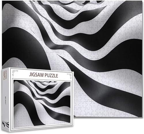 Puzzle 1000 Teile Farbe Puzzle Erwachsene Groß Panorama, Klassische Schwerpuzzle PäDagogisches Spiel Herausforderung Impossible Kunstpuzzle, Compact Box Mit Poster Geschenke für Frauen/MäNner N-5 von Zhagynob