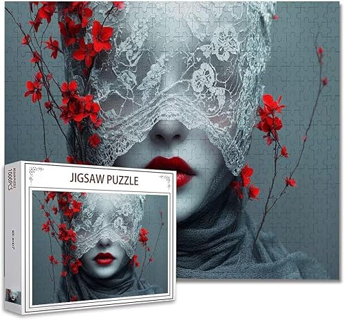 Puzzle 1000 Teile Frau Puzzle Erwachsene Groß Panorama, Klassische Schwerpuzzle PäDagogisches Spiel Herausforderung Impossible Kunstpuzzle, Compact Box Mit Poster Geschenke für Frauen/MäNner D-6 Puzzle 1000 Teile Frau Puzzle Erwachsene Groß Panorama, Klassische Schwerpuzzle PäDagogisches Spiel Herausforderung Impossible Kunstpuzzle, Compact Box Mit Poster Geschenke für Frauen/MäNner D-6 von Zhagynob