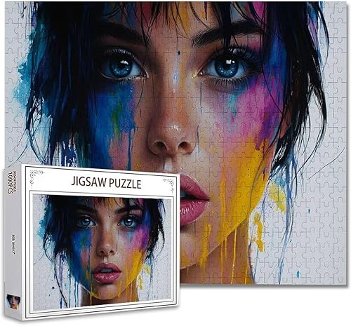Puzzle 1000 Teile Frau Puzzle Erwachsene Groß Panorama, Klassische Schwerpuzzle PäDagogisches Spiel Herausforderung Impossible Kunstpuzzle, Compact Box Mit Poster Geschenke für Frauen/MäNner S-2 Puzzle 1000 Teile Frau Puzzle Erwachsene Groß Panorama, Klassische Schwerpuzzle PäDagogisches Spiel Herausforderung Impossible Kunstpuzzle, Compact Box Mit Poster Geschenke für Frauen/MäNner S-2 von Zhagynob