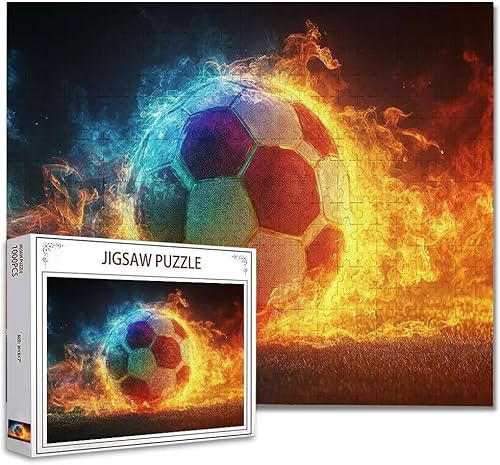 Puzzle 1000 Teile Fußball Puzzle Erwachsene Groß Panorama, Klassische Schwerpuzzle PäDagogisches Spiel Herausforderung Impossible Kunstpuzzle, Compact Box Mit Poster Geschenke für Frauen/MäNner W-1 Puzzle 1000 Teile Fußball Puzzle Erwachsene Groß Panorama, Klassische Schwerpuzzle PäDagogisches Spiel Herausforderung Impossible Kunstpuzzle, Compact Box Mit Poster Geschenke für Frauen/MäNner W-1 von Zhagynob