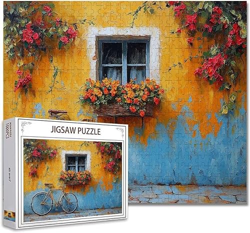 Puzzle 1000 Teile Landschaft Puzzle Erwachsene Groß Panorama, Klassische Schwerpuzzle PäDagogisches Spiel Herausforderung Impossible Kunstpuzzle, Compact Box Mit Poster Geschenke für Frauen/MäNner E-3 von Zhagynob