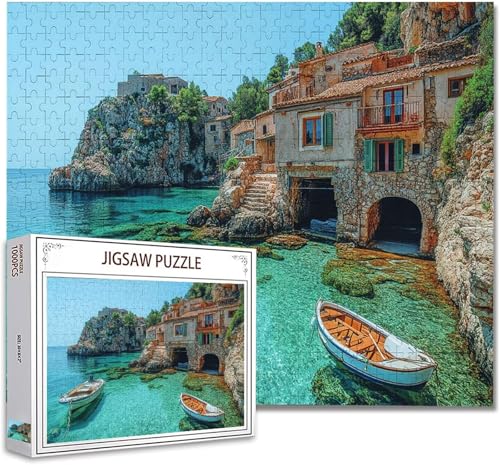 Puzzle 1000 Teile Landschaft Puzzle Erwachsene Groß Panorama Klassische Schwerpuzzle PäDagogisches Spiel Herausforderung Impossible Kunstpuzzle, Compact Box Mit Poster Geschenke für Frauen/MäNner L-13 Puzzle 1000 Teile Landschaft Puzzle Erwachsene Groß Panorama Klassische Schwerpuzzle PäDagogisches Spiel Herausforderung Impossible Kunstpuzzle, Compact Box Mit Poster Geschenke für Frauen/MäNner L-13 von Zhagynob