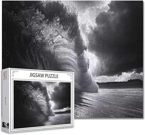 Puzzle 1000 Teile Schwarz Weiß Puzzle Erwachsene Panorama Klassische Schwerpuzzle PäDagogisches Spiel Herausforderung Impossible Kunstpuzzle, Compact Box Mit Poster Geschenke für Frauen/MäNner R-5 Puzzle 1000 Teile Schwarz Weiß Puzzle Erwachsene Panorama Klassische Schwerpuzzle PäDagogisches Spiel Herausforderung Impossible Kunstpuzzle, Compact Box Mit Poster Geschenke für Frauen/MäNner R-5 von Zhagynob
