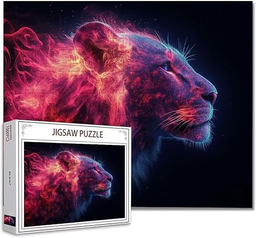 Puzzle 1000 Teile Tier Puzzle Erwachsene Groß Panorama, Klassische Schwerpuzzle PäDagogisches Spiel Herausforderung Impossible Kunstpuzzle, Compact Box Mit Poster Geschenke für Frauen/MäNner H-5 Puzzle 1000 Teile Tier Puzzle Erwachsene Groß Panorama, Klassische Schwerpuzzle PäDagogisches Spiel Herausforderung Impossible Kunstpuzzle, Compact Box Mit Poster Geschenke für Frauen/MäNner H-5 von Zhagynob