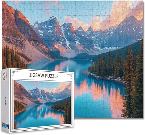 Puzzle 200 Teile Landschaft Klassische Puzzle Erwachsene Holzpuzzle EIN Herausforderndes RäTsel Denken Trainieren Gehirn Stimulieren Compact Box Mit Poster, Puzzlespiele Die Ganze Familie 35x25cm F-3 von Zhagynob