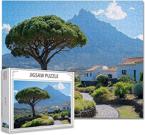 Puzzle 200 Teile Landschaft Klassische Puzzle Erwachsene Holzpuzzle EIN Herausforderndes RäTsel Denken Trainieren Gehirn Stimulieren Compact Box Mit Poster, Puzzlespiele Die Ganze Familie 35x25cm W-3 von Zhagynob