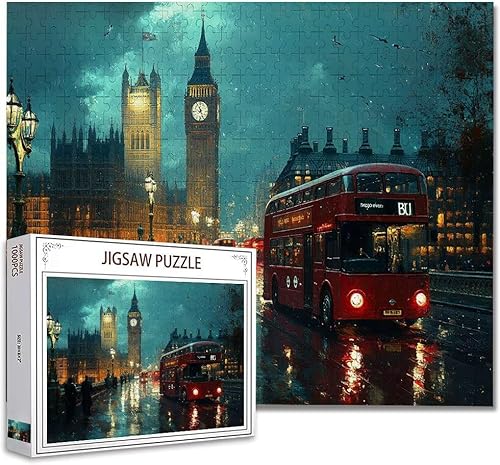 Puzzle 200 Teile London Klassische Puzzle Erwachsene Holzpuzzle EIN Herausforderndes RäTsel Denken Trainieren Gehirn Stimulieren Compact Box Mit Poster Puzzlespiele für Die Ganze Familie 35x25cm N-5 Puzzle 200 Teile London Klassische Puzzle Erwachsene Holzpuzzle EIN Herausforderndes RäTsel Denken Trainieren Gehirn Stimulieren Compact Box Mit Poster Puzzlespiele für Die Ganze Familie 35x25cm N-5 von Zhagynob