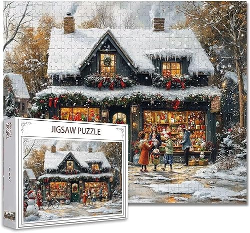 Puzzle 200 Teile Weihnachten Klassische Puzzle Erwachsene Holzpuzzle Ein Herausforderndes RäTsel Denken Trainieren Gehirn Stimulieren Compact Box Mit Poster, Puzzlespiele Die Ganze Familie 35x25cm Z-9 Puzzle 200 Teile Weihnachten Klassische Puzzle Erwachsene Holzpuzzle Ein Herausforderndes RäTsel Denken Trainieren Gehirn Stimulieren Compact Box Mit Poster, Puzzlespiele Die Ganze Familie 35x25cm Z-9 von Zhagynob