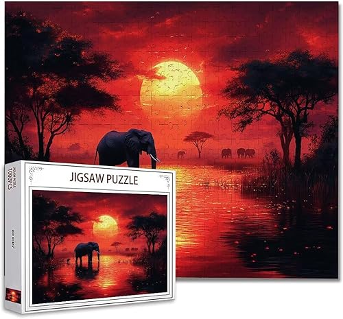 Puzzle 2000 Teile Elefant DIY Klassische Puzzle Erwachsene Holzpuzzle EIN Herausforderndes RäTsel Trainieren Gehirn Denken Compact Box Mit Poster, Puzzlespiele Die Ganze Familie 70.5X99.5cm R-5 Puzzle 2000 Teile Elefant DIY Klassische Puzzle Erwachsene Holzpuzzle EIN Herausforderndes RäTsel Trainieren Gehirn Denken Compact Box Mit Poster, Puzzlespiele Die Ganze Familie 70.5X99.5cm R-5 von Zhagynob