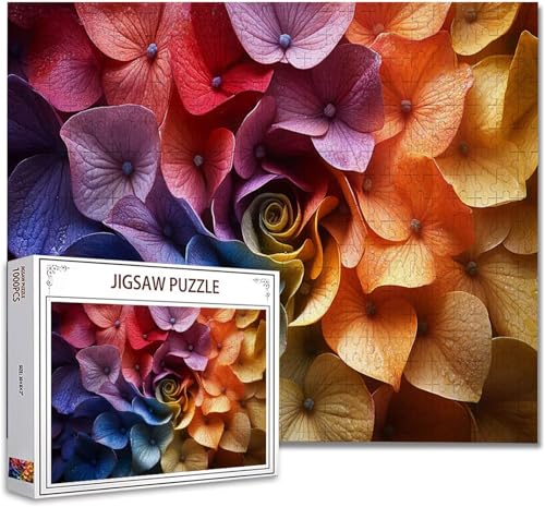 Puzzle 2000 Teile Farbe Klassische Puzzle Erwachsene Holzpuzzle EIN Herausforderndes RäTsel Denken Trainieren Gehirn Stimulieren Compact Box Mit Poster, Puzzlespiele Die Ganze Familie 70.5X99.5cm O-6 von Zhagynob