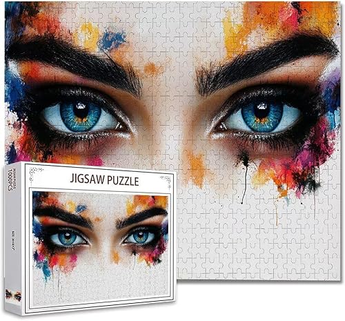 Puzzle 2000 Teile Farbige Augen Klassische Puzzle Erwachsene Holzpuzzle EIN Herausforderndes RäTsel Trainieren Gehirn Denken Compact Box Mit Poster, Puzzlespiele Die Ganze Familie 70.5X99.5cm V-0 Puzzle 2000 Teile Farbige Augen Klassische Puzzle Erwachsene Holzpuzzle EIN Herausforderndes RäTsel Trainieren Gehirn Denken Compact Box Mit Poster, Puzzlespiele Die Ganze Familie 70.5X99.5cm V-0 von Zhagynob