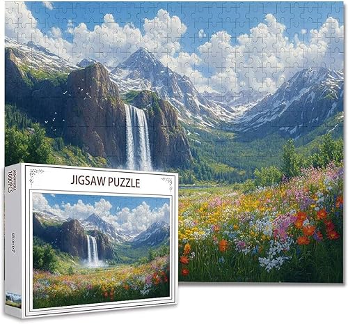 Puzzle 2000 Teile Landschaft DIY Klassische Puzzle Erwachsene Holzpuzzle EIN Herausforderndes RäTsel Trainieren Gehirn Denken Compact Box Mit Poster, Puzzlespiele Die Ganze Familie 70.5X99.5cm F-4 von Zhagynob