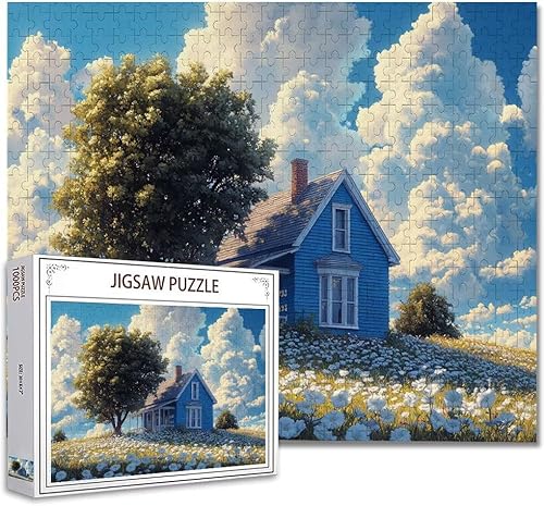 Puzzle 2000 Teile Landschaft DIY Klassische Puzzle Erwachsene Holzpuzzle EIN Herausforderndes RäTsel Trainieren Gehirn Denken Compact Box Mit Poster, Puzzlespiele Die Ganze Familie 70.5X99.5cm K-4 von Zhagynob
