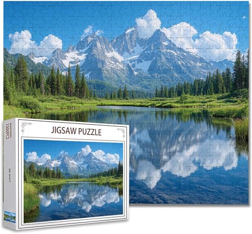 Puzzle 2000 Teile Landschaft DIY Klassische Puzzle Erwachsene Holzpuzzle EIN Herausforderndes RäTsel Trainieren Gehirn Denken Compact Box Mit Poster, Puzzlespiele Die Ganze Familie 70.5X99.5cm V-3 von Zhagynob