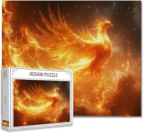 Puzzle 2000 Teile Phönix Klassische Puzzle Erwachsene Holzpuzzle Ein Herausforderndes RäTsel Denken Trainieren Gehirn Stimulieren Compact Box Mit Poster, Puzzlespiele Die Ganze Familie 70.5X99.5cm E-1 von Zhagynob