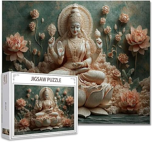 Puzzle 2000 Teile Religion DIY Klassische Puzzle Erwachsene Holzpuzzle EIN Herausforderndes RäTsel Trainieren Gehirn Denken Compact Box Mit Poster, Puzzlespiele Die Ganze Familie 70.5X99.5cm E-4 von Zhagynob