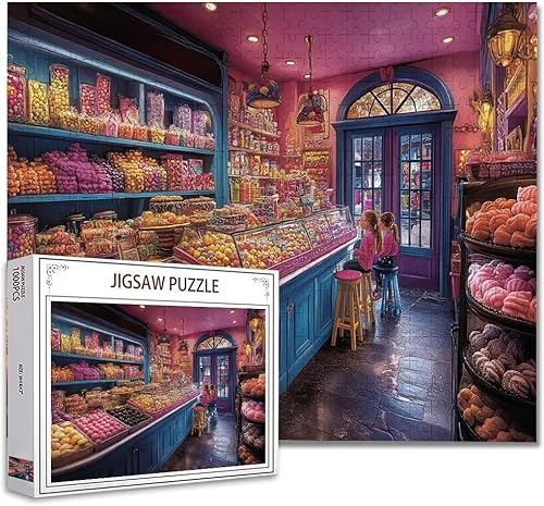 Puzzle 2000 Teile Süßwarengeschäft Klassische Puzzle Erwachsene Holzpuzzle EIN Herausforderndes RäTsel Trainieren Gehirn Denken Compact Box Mit Poster, Puzzlespiele Die Ganze Familie 70.5X99.5cm F-3 Puzzle 2000 Teile Süßwarengeschäft Klassische Puzzle Erwachsene Holzpuzzle EIN Herausforderndes RäTsel Trainieren Gehirn Denken Compact Box Mit Poster, Puzzlespiele Die Ganze Familie 70.5X99.5cm F-3 von Zhagynob