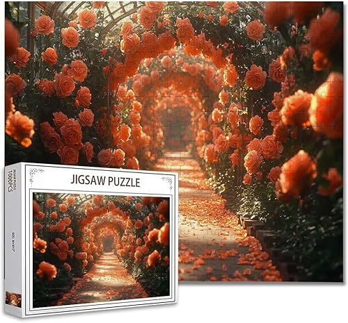 Puzzle 300 Teile Blume Puzzle Erwachsene Groß Panorama, Klassische Schwerpuzzle PäDagogisches Spiel Herausforderung Impossible Kunstpuzzle, Compact Box Mit Poster Geschenke für Frauen/MäNner A-8 Puzzle 300 Teile Blume Puzzle Erwachsene Groß Panorama, Klassische Schwerpuzzle PäDagogisches Spiel Herausforderung Impossible Kunstpuzzle, Compact Box Mit Poster Geschenke für Frauen/MäNner A-8 von Zhagynob