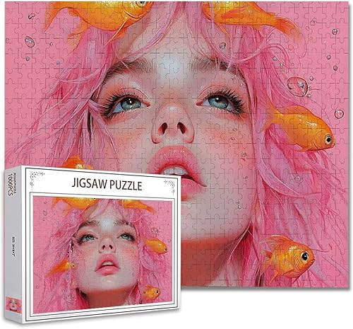 Puzzle 300 Teile Frau Puzzle Erwachsene Groß Panorama, Klassische Schwerpuzzle PäDagogisches Spiel Herausforderung Impossible Kunstpuzzle, Compact Box Mit Poster Geschenke für Frauen/MäNner B-5 Puzzle 300 Teile Frau Puzzle Erwachsene Groß Panorama, Klassische Schwerpuzzle PäDagogisches Spiel Herausforderung Impossible Kunstpuzzle, Compact Box Mit Poster Geschenke für Frauen/MäNner B-5 von Zhagynob
