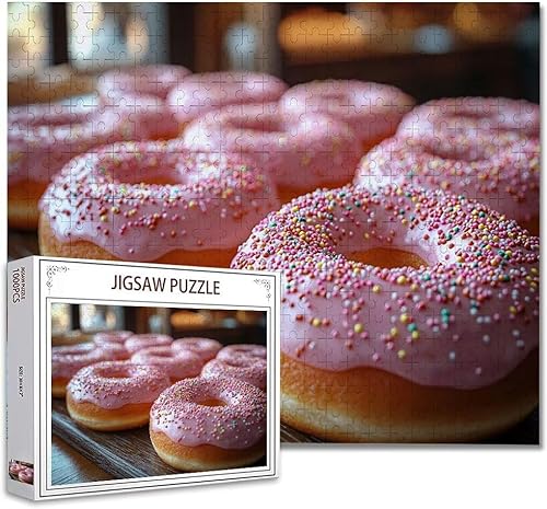 Puzzle 300 Teile Krapfen Puzzle Erwachsene Groß Panorama, Klassische Schwerpuzzle PäDagogisches Spiel Herausforderung Impossible Kunstpuzzle, Compact Box Mit Poster Geschenke für Frauen/MäNner E-7 Puzzle 300 Teile Krapfen Puzzle Erwachsene Groß Panorama, Klassische Schwerpuzzle PäDagogisches Spiel Herausforderung Impossible Kunstpuzzle, Compact Box Mit Poster Geschenke für Frauen/MäNner E-7 von Zhagynob