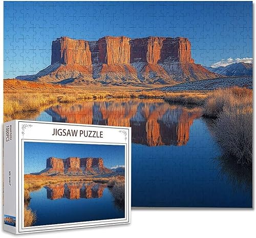 Puzzle 300 Teile Landschaft Puzzle Erwachsene Groß Panorama, Klassische Schwerpuzzle PäDagogisches Spiel Herausforderung Impossible Kunstpuzzle, Compact Box Mit Poster Geschenke für Frauen/MäNner F-8 Puzzle 300 Teile Landschaft Puzzle Erwachsene Groß Panorama, Klassische Schwerpuzzle PäDagogisches Spiel Herausforderung Impossible Kunstpuzzle, Compact Box Mit Poster Geschenke für Frauen/MäNner F-8 von Zhagynob