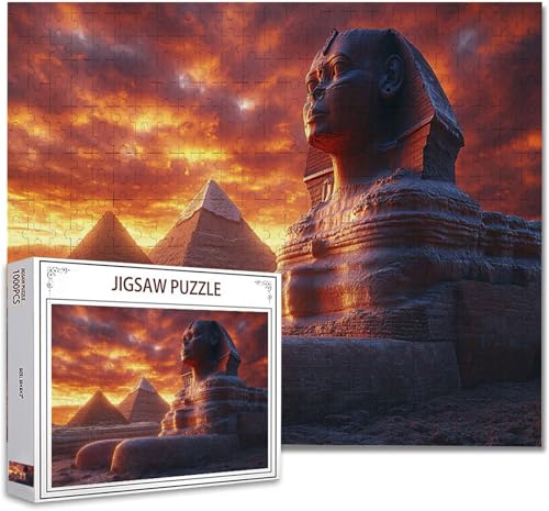 Puzzle 300 Teile Landschaft Puzzle Erwachsene Groß Panorama, Klassische Schwerpuzzle PäDagogisches Spiel Herausforderung Impossible Kunstpuzzle, Compact Box Mit Poster Geschenke für Frauen/MäNner V-16 von Zhagynob