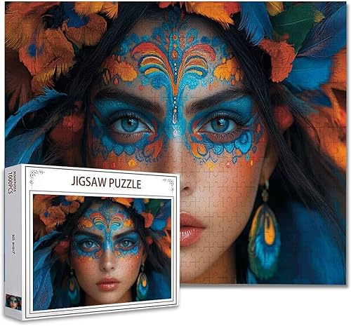 Puzzle 3000 Teile Frau Puzzle Erwachsene Groß Panorama, Klassische Schwerpuzzle PäDagogisches Spiel Herausforderung Impossible Kunstpuzzle, Compact Box Mit Poster Geschenke für Frauen/MäNner R-7 Puzzle 3000 Teile Frau Puzzle Erwachsene Groß Panorama, Klassische Schwerpuzzle PäDagogisches Spiel Herausforderung Impossible Kunstpuzzle, Compact Box Mit Poster Geschenke für Frauen/MäNner R-7 von Zhagynob