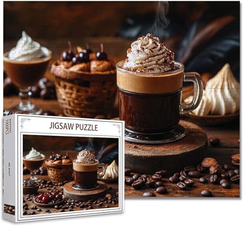 Puzzle 3000 Teile Kaffee Puzzle Erwachsene Groß Panorama, Klassische Schwerpuzzle PäDagogisches Spiel Herausforderung Impossible Kunstpuzzle, Compact Box Mit Poster Geschenke für Frauen/MäNner P-4 Puzzle 3000 Teile Kaffee Puzzle Erwachsene Groß Panorama, Klassische Schwerpuzzle PäDagogisches Spiel Herausforderung Impossible Kunstpuzzle, Compact Box Mit Poster Geschenke für Frauen/MäNner P-4 von Zhagynob