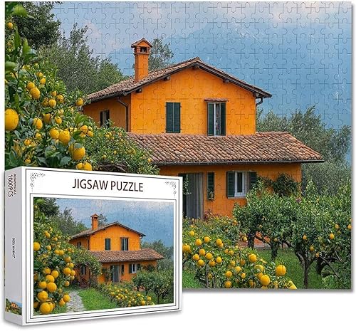 Puzzle 3000 Teile Landschaft Puzzle Erwachsene Groß Panorama Klassische Schwerpuzzle PäDagogisches Spiel Herausforderung Impossible Kunstpuzzle, Compact Box Mit Poster Geschenke für Frauen/MäNner F-17 von Zhagynob