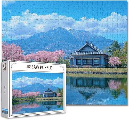 Puzzle 3000 Teile Landschaft Puzzle Erwachsene Groß Panorama Klassische Schwerpuzzle PäDagogisches Spiel Herausforderung Impossible Kunstpuzzle, Compact Box Mit Poster Geschenke für Frauen/MäNner Y-16 von Zhagynob