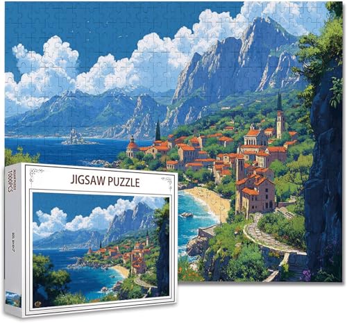 Puzzle 3000 Teile Landschaft Puzzle Erwachsene Groß Panorama Klassische Schwerpuzzle PäDagogisches Spiel Herausforderung Impossible Kunstpuzzle, Compact Box Mit Poster Geschenke für Frauen/MäNner H-15 Puzzle 3000 Teile Landschaft Puzzle Erwachsene Groß Panorama Klassische Schwerpuzzle PäDagogisches Spiel Herausforderung Impossible Kunstpuzzle, Compact Box Mit Poster Geschenke für Frauen/MäNner H-15 von Zhagynob