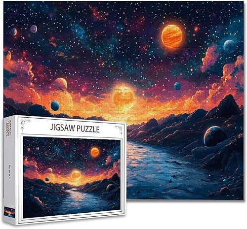 Puzzle 3000 Teile Sternenhimmel Puzzle Erwachsene Panorama Klassische Schwerpuzzle PäDagogisches Spiel Herausforderung Impossible Kunstpuzzle, Compact Box Mit Poster Geschenke für Frauen/MäNner E-7 Puzzle 3000 Teile Sternenhimmel Puzzle Erwachsene Panorama Klassische Schwerpuzzle PäDagogisches Spiel Herausforderung Impossible Kunstpuzzle, Compact Box Mit Poster Geschenke für Frauen/MäNner E-7 von Zhagynob
