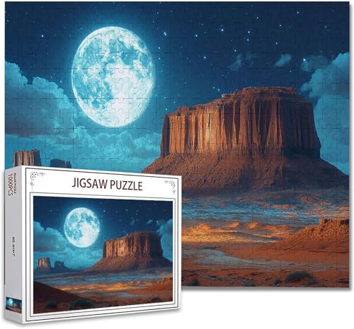Puzzle 3000 Teile sauber Puzzle Erwachsene Groß Panorama, Klassische Schwerpuzzle PäDagogisches Spiel Herausforderung Impossible Kunstpuzzle, Compact Box Mit Poster Geschenke für Frauen/MäNner J-4 von Zhagynob