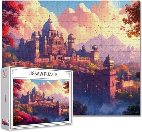 Puzzle 4000 Teile Landschaft Klassische Puzzle Erwachsene Holzpuzzle EIN Herausforderndes RäTsel Trainieren Gehirn Denken Compact Box Mit Poster, Puzzlespiele Die Ganze Familie 87.5x141.5cm C-1 von Zhagynob