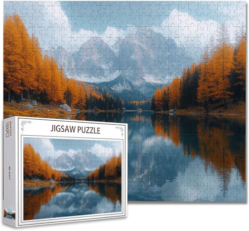 Puzzle 4000 Teile Landschaft Klassische Puzzle Erwachsene Holzpuzzle EIN Herausforderndes RäTsel Trainieren Gehirn Denken Compact Box Mit Poster, Puzzlespiele Die Ganze Familie 87.5x141.5cm Q-61 von Zhagynob