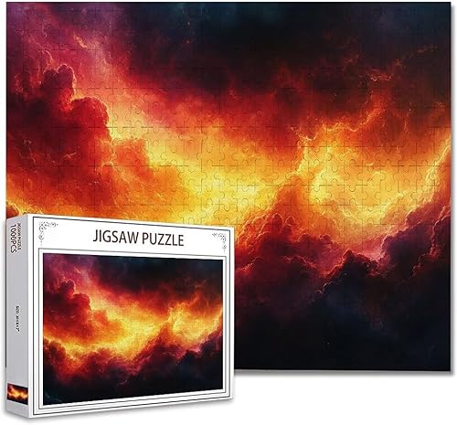 Puzzle 500 Teile Farbe Klassische Puzzle Erwachsene Holzpuzzle EIN Herausforderndes RäTsel Denken Trainieren Gehirn Stimulieren Compact Box Mit Poster Puzzlespiele für Die Ganze Familie 52x38cm C-0 von Zhagynob