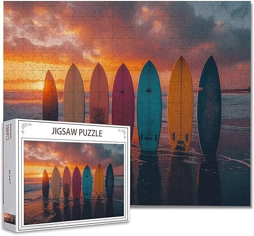 Puzzle 500 Teile Farbe Klassische Puzzle Erwachsene Holzpuzzle EIN Herausforderndes RäTsel Denken Trainieren Gehirn Stimulieren Compact Box Mit Poster Puzzlespiele für Die Ganze Familie 52x38cm X-4 von Zhagynob