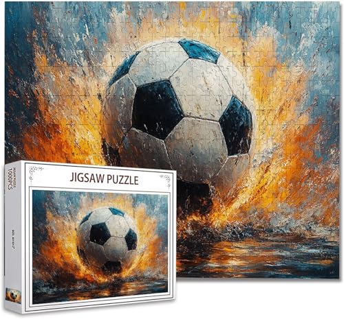 Puzzle 500 Teile Fußball Klassische Puzzle Erwachsene Holzpuzzle EIN Herausforderndes RäTsel Denken Trainieren Gehirn Stimulieren Compact Box Mit Poster Puzzlespiele für Die Ganze Familie 52x38cm T-8 Puzzle 500 Teile Fußball Klassische Puzzle Erwachsene Holzpuzzle EIN Herausforderndes RäTsel Denken Trainieren Gehirn Stimulieren Compact Box Mit Poster Puzzlespiele für Die Ganze Familie 52x38cm T-8 von Zhagynob