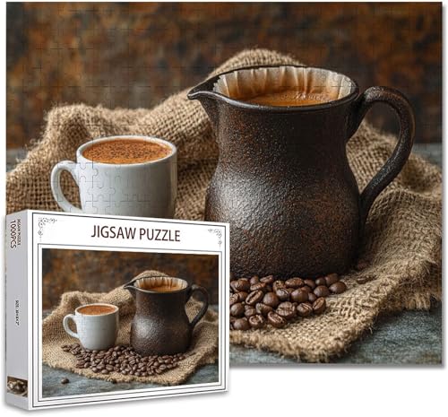 Puzzle 500 Teile Kaffee Klassische Puzzle Erwachsene Holzpuzzle EIN Herausforderndes RäTsel Denken Trainieren Gehirn Stimulieren Compact Box Mit Poster Puzzlespiele für Die Ganze Familie 52x38cm B-4 Puzzle 500 Teile Kaffee Klassische Puzzle Erwachsene Holzpuzzle EIN Herausforderndes RäTsel Denken Trainieren Gehirn Stimulieren Compact Box Mit Poster Puzzlespiele für Die Ganze Familie 52x38cm B-4 von Zhagynob