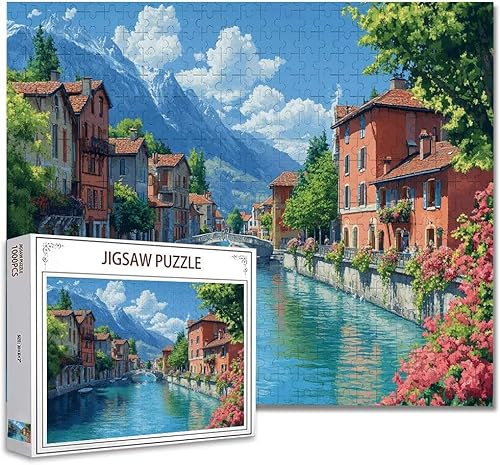 Puzzle 500 Teile Landschaft Klassische Puzzle Erwachsene Holzpuzzle EIN Herausforderndes RäTsel Denken Trainieren Gehirn Stimulieren Compact Box Mit Poster, Puzzlespiele Die Ganze Familie 52x38cm H-4 Puzzle 500 Teile Landschaft Klassische Puzzle Erwachsene Holzpuzzle EIN Herausforderndes RäTsel Denken Trainieren Gehirn Stimulieren Compact Box Mit Poster, Puzzlespiele Die Ganze Familie 52x38cm H-4 von Zhagynob