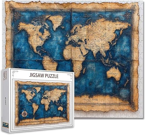 Puzzle 500 Teile Weltkarte Klassische Puzzle Erwachsene Holzpuzzle EIN Herausforderndes RäTsel Denken Trainieren Gehirn Stimulieren Compact Box Mit Poster, Puzzlespiele Die Ganze Familie 52x38cm R-0 Puzzle 500 Teile Weltkarte Klassische Puzzle Erwachsene Holzpuzzle EIN Herausforderndes RäTsel Denken Trainieren Gehirn Stimulieren Compact Box Mit Poster, Puzzlespiele Die Ganze Familie 52x38cm R-0 von Zhagynob