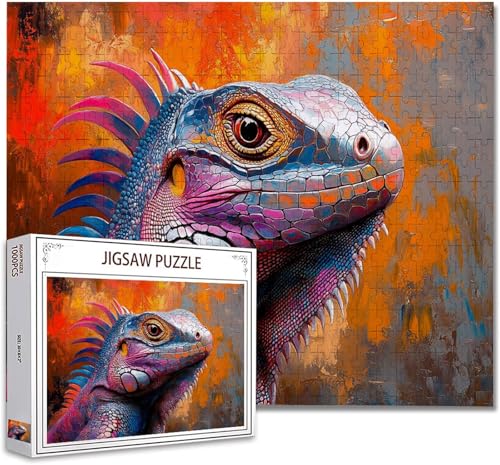 Puzzle 5000 Teile Farbe Puzzle Erwachsene Groß Panorama, Klassische Schwerpuzzle PäDagogisches Spiel Herausforderung Impossible Kunstpuzzle, Compact Box Mit Poster Geschenke für Frauen/MäNner H-7 von Zhagynob