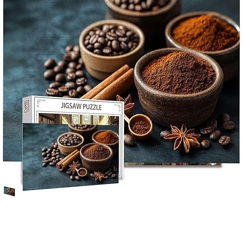 Puzzle 5000 Teile Küche Puzzle Erwachsene Groß Panorama, Klassische Schwerpuzzle PäDagogisches Spiel Herausforderung Impossible Kunstpuzzle, Compact Box Mit Poster Geschenke für Frauen/MäNner B-3 von Zhagynob