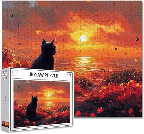 Puzzle 5000 Teile Landschaft Puzzle Erwachsene Groß Panorama, Klassische Schwerpuzzle PäDagogisches Spiel Herausforderung Impossible Kunstpuzzle, Compact Box Mit Poster Geschenke für Frauen/MäNner A-1 von Zhagynob