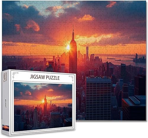Puzzle 5000 Teile Landschaft Puzzle Erwachsene Groß Panorama, Klassische Schwerpuzzle PäDagogisches Spiel Herausforderung Impossible Kunstpuzzle, Compact Box Mit Poster Geschenke für Frauen/MäNner R-6 von Zhagynob