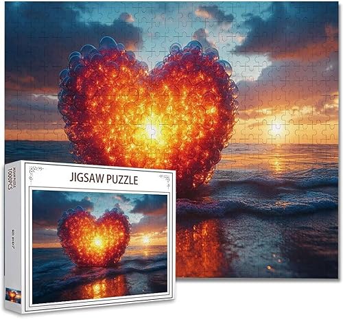 Puzzle 5000 Teile Landschaft Puzzle Erwachsene Groß Panorama Klassische Schwerpuzzle PäDagogisches Spiel Herausforderung Impossible Kunstpuzzle, Compact Box Mit Poster Geschenke für Frauen/MäNner H-25 von Zhagynob