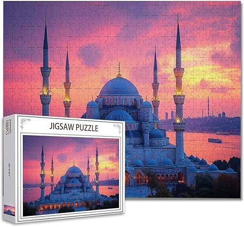 Puzzle 5000 Teile Muslim Puzzle Erwachsene Groß Panorama, Klassische Schwerpuzzle PäDagogisches Spiel Herausforderung Impossible Kunstpuzzle, Compact Box Mit Poster Geschenke für Frauen/MäNner H-1 Puzzle 5000 Teile Muslim Puzzle Erwachsene Groß Panorama, Klassische Schwerpuzzle PäDagogisches Spiel Herausforderung Impossible Kunstpuzzle, Compact Box Mit Poster Geschenke für Frauen/MäNner H-1 von Zhagynob