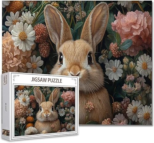 Puzzle 5000 Teile Ostern Puzzle Erwachsene Groß Panorama, Klassische Schwerpuzzle PäDagogisches Spiel Herausforderung Impossible Kunstpuzzle, Compact Box Mit Poster Geschenke für Frauen/MäNner U-5 von Zhagynob