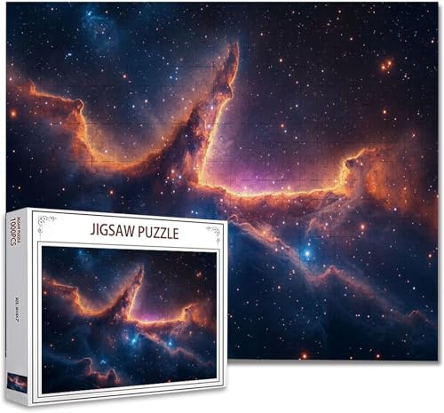 Puzzle 5000 Teile Sternenhimmel Puzzle Erwachsene Panorama Klassische Schwerpuzzle PäDagogisches Spiel Herausforderung Impossible Kunstpuzzle, Compact Box Mit Poster Geschenke für Frauen/MäNner B-7 Puzzle 5000 Teile Sternenhimmel Puzzle Erwachsene Panorama Klassische Schwerpuzzle PäDagogisches Spiel Herausforderung Impossible Kunstpuzzle, Compact Box Mit Poster Geschenke für Frauen/MäNner B-7 von Zhagynob