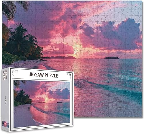Puzzle 5000 Teile Strand Puzzle Erwachsene Groß Panorama, Klassische Schwerpuzzle PäDagogisches Spiel Herausforderung Impossible Kunstpuzzle, Compact Box Mit Poster Geschenke für Frauen/MäNner X-5 Puzzle 5000 Teile Strand Puzzle Erwachsene Groß Panorama, Klassische Schwerpuzzle PäDagogisches Spiel Herausforderung Impossible Kunstpuzzle, Compact Box Mit Poster Geschenke für Frauen/MäNner X-5 von Zhagynob